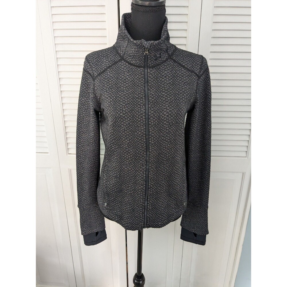 Under Armour Jacket Women's M All Season Gear Studio Lux Fitted Full Zip Cuff